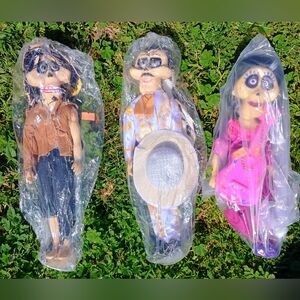 Colorful Day of the Dead Coco Figurines